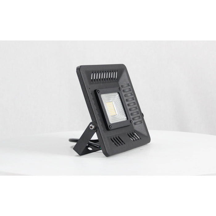 LAMP. LED EXT. REFLECTORA NEGRO 1L 50W 120V 3000K