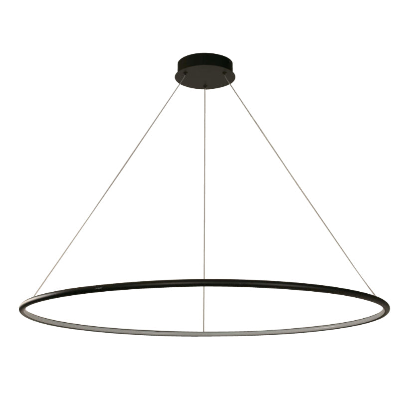 Lámpara Led Colgante Negro 1L 65W 120-277V 3000K