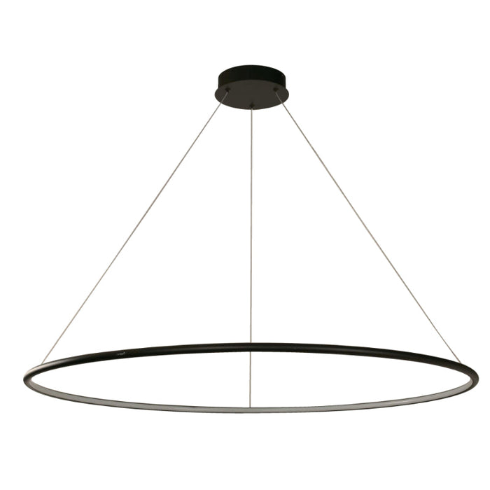 Lámpara Led Colgante Negro 1L 65W 120-277V 3000K
