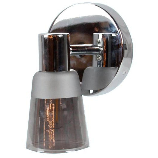LAMP. TECHO REFLECTORA CROMO 1L E14 40W