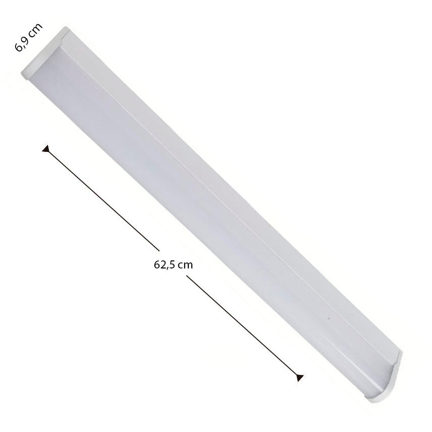 LAMP. LED PARED BLANCO 1L 18W 6500K