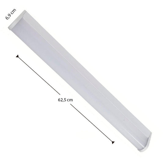 LAMP. LED PARED BLANCO 1L 18W 6500K