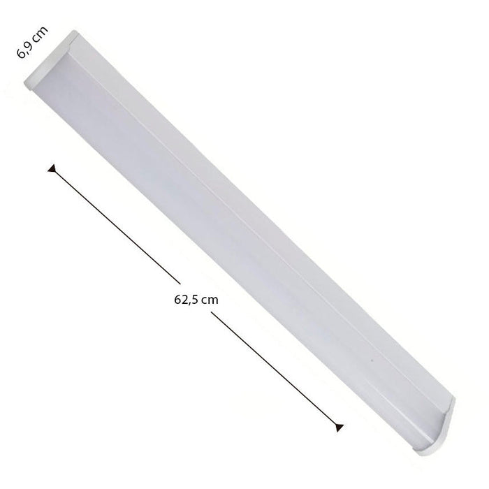 LAMP. LED PARED BLANCO 1L 18W 6500K
