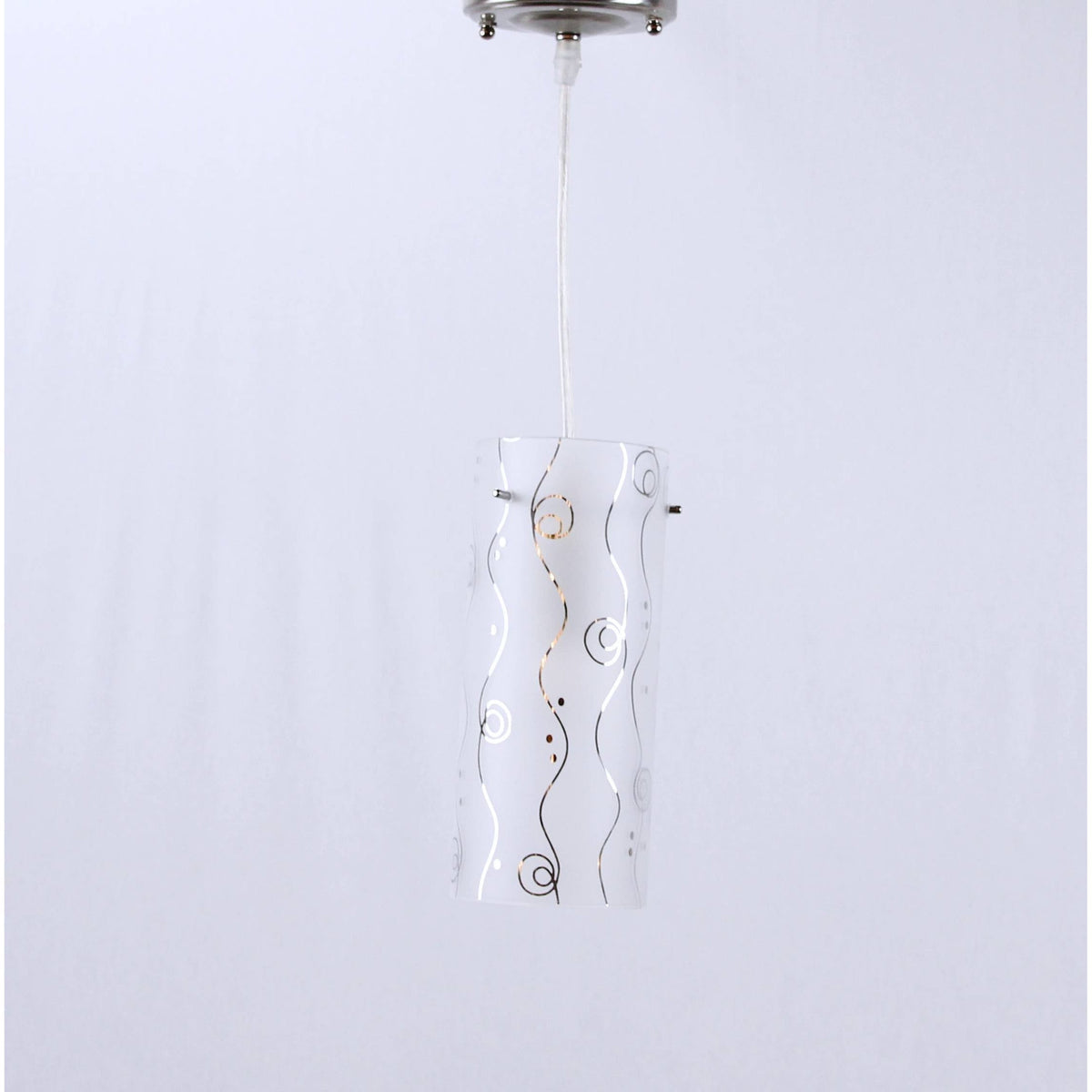 LAMP. TECHO NIQUEL SATINADO 1L E27 60W