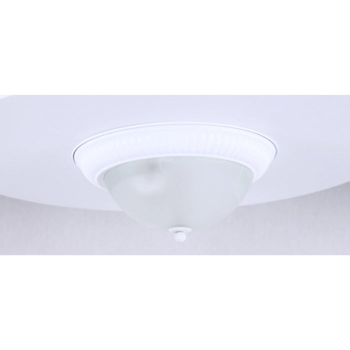 LAMP. TECHO BLANCO 1L E27 60W (2 PIEZAS)