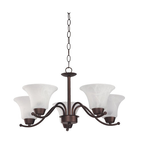 LAMP. TECHO Y PARED COMBO CHOCOLATE E27 60W