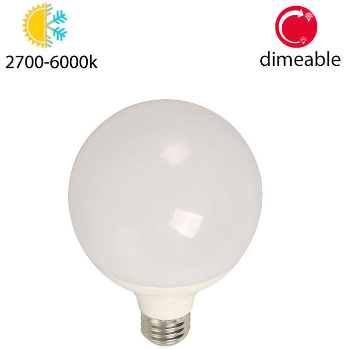 BOMBILLO LED INTELIGENTE G95 E27 12W 120V 2700-6000K (BLUETOOTH)