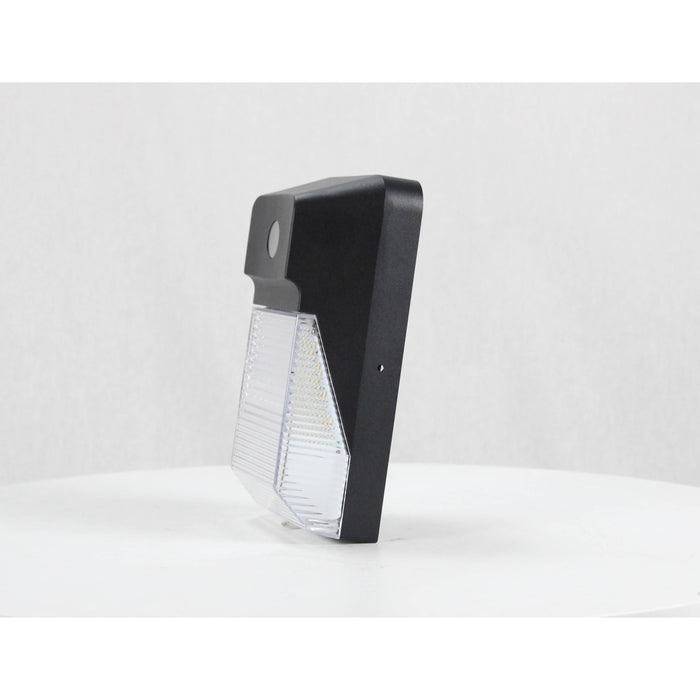 LAMP. LED EXT. PARED NEGRO 1L 20W 100-277V 5700K