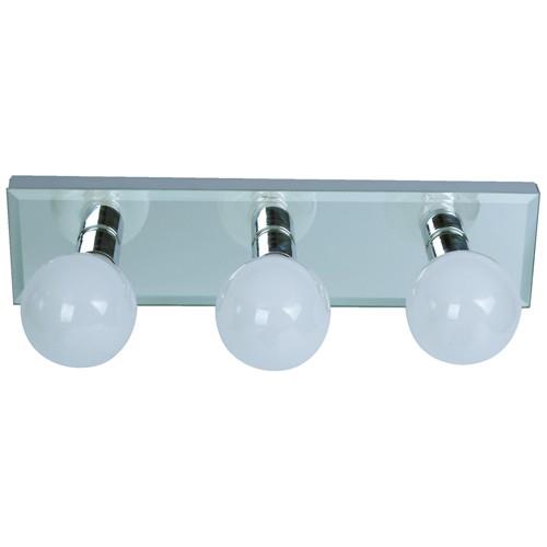 LAMP. PARED CROMO 3L E27 60W