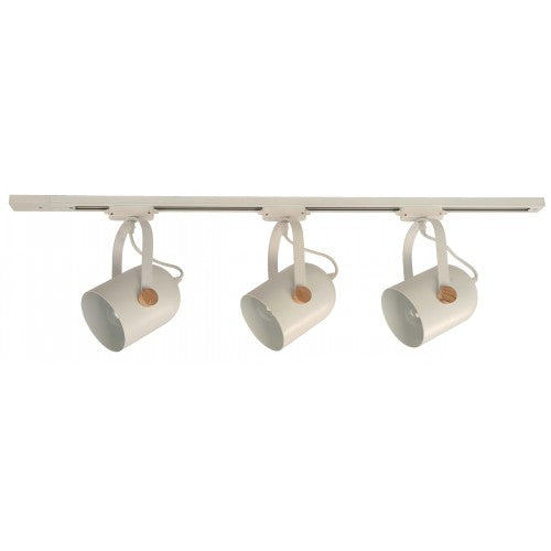 LAMP. TECHO REFLECTORA BLANCO 3L E27 60W