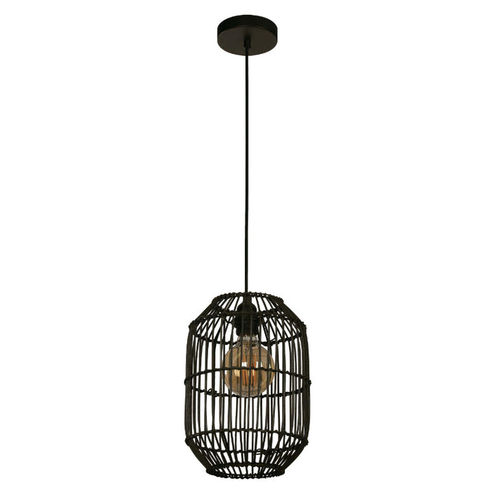 Lámpara Colgante Negro 1L E27 40W