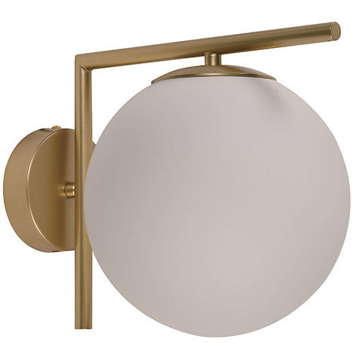 LAMP. PARED DORADO 1L E27 60W