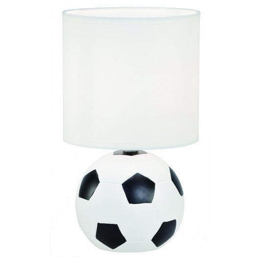 LAMP. MESA BLANCO Y NEGRO 1L E14 40W