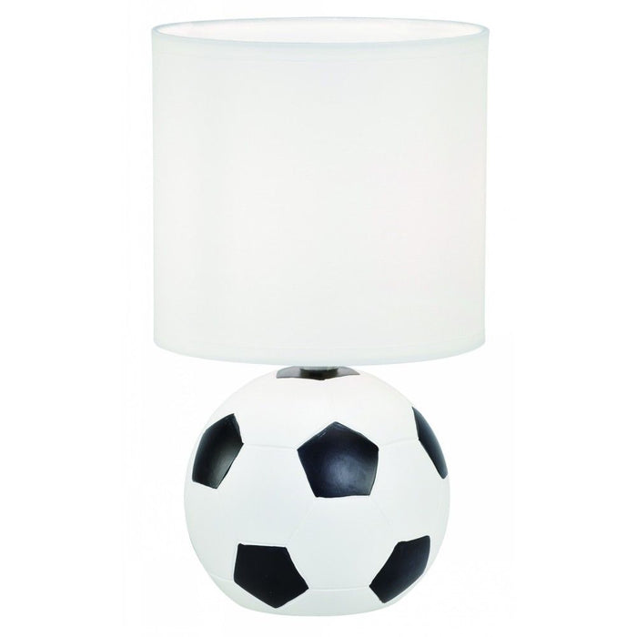 LAMP. MESA BLANCO Y NEGRO 1L E14 40W