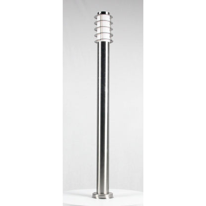 LAMP. EXT. PISO PLATEADO 1L E27 60W