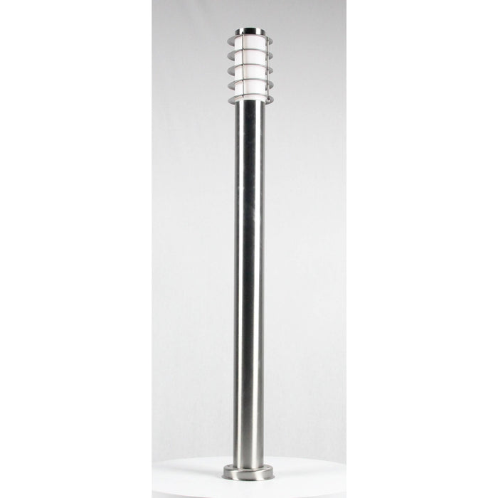 LAMP. EXT. PISO PLATEADO 1L E27 60W