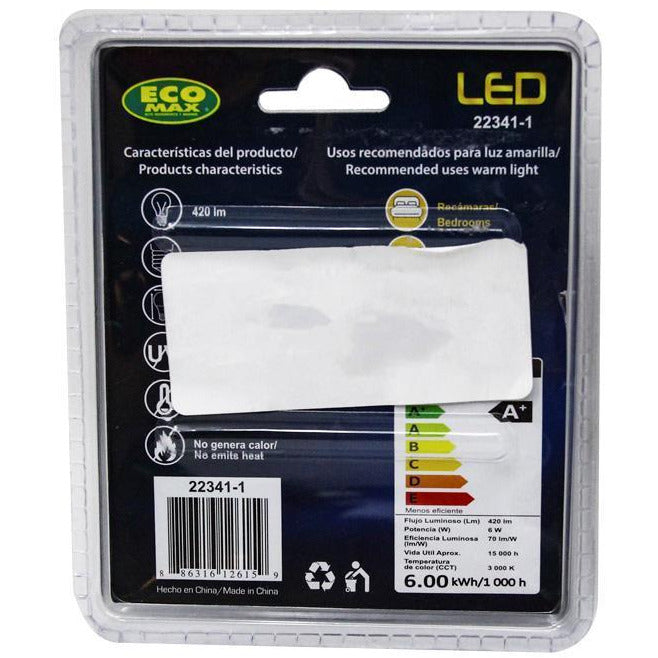 BOMBILLO LED MR16 E27 6W 100-240V 3000K