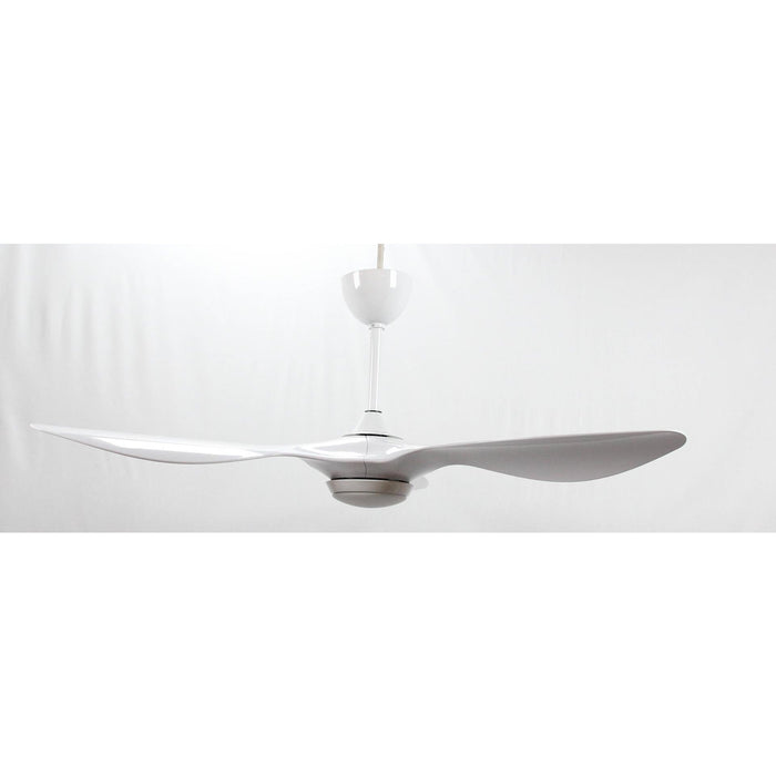 VENTILADOR LED DE TECHO 52" BLANCO 1L 12W 120V 3000K CON CONTROL REMOTO (DC MOTOR)