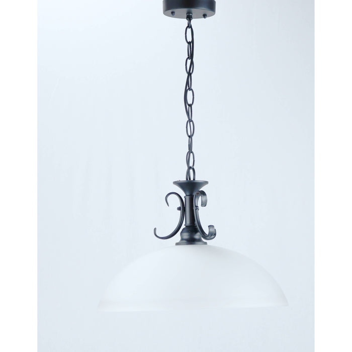 LAMP. COLGANTE NEGRO 1L E27 60W