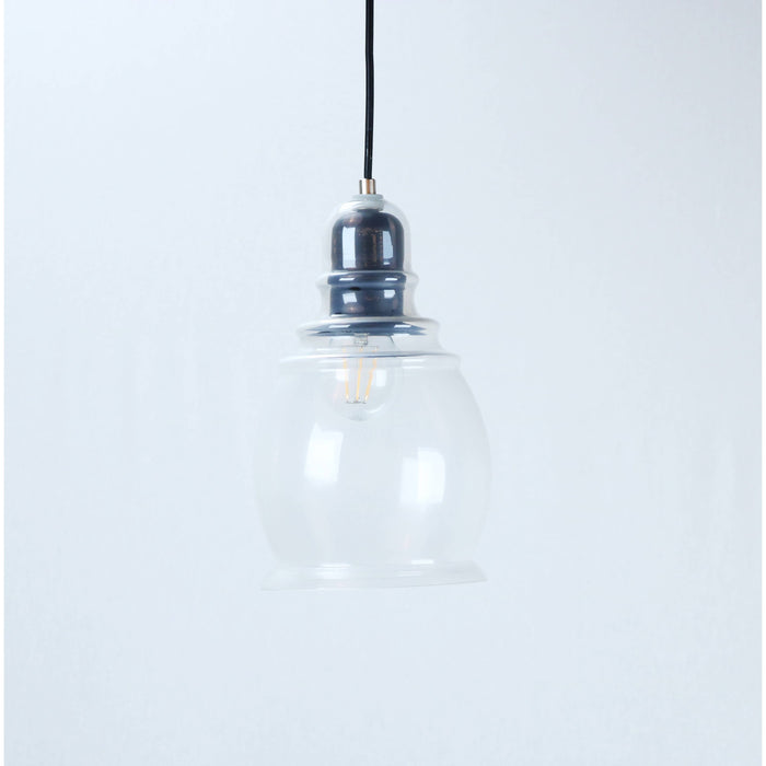 LAMP. COLGANTE NEGRO 1L E27 40W