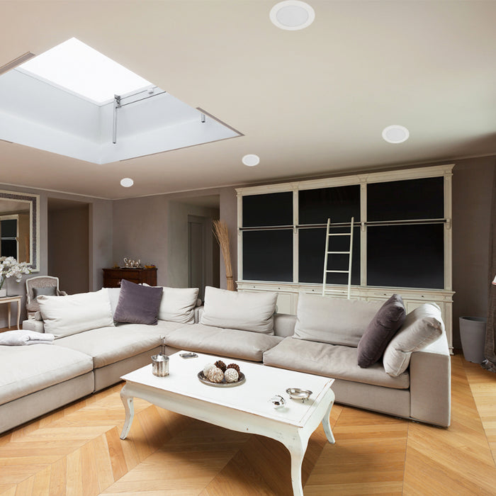 LAMP. LED TECHO BLANCO 1L 12W 100-277V 6000K