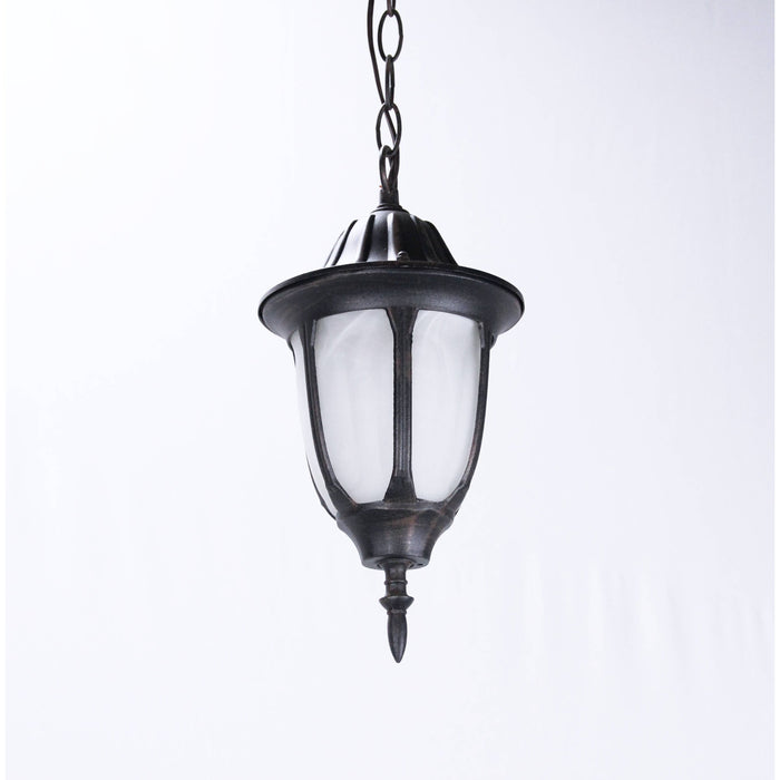 LAMP. EXT. COLGANTE NEGRO 1L E27 60W (CONVERTIBLE)