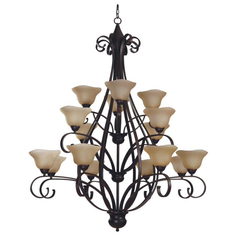 LAMP. COLGANTE CHOCOLATE 16L E27 60W