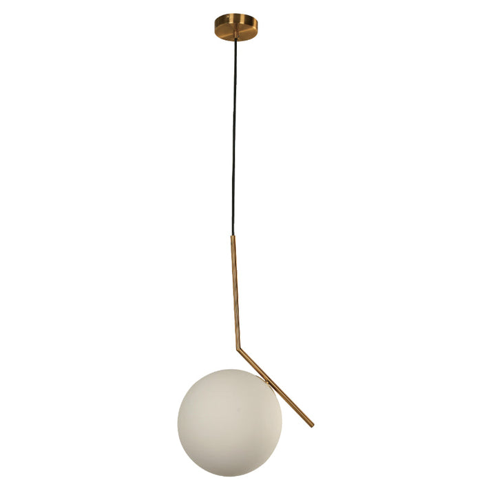 LAMP. TECHO BRONCE DORADO 1L E27 60W