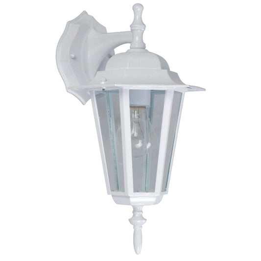 LAMP. EXT. PARED BLANCO 1L E27 100W
