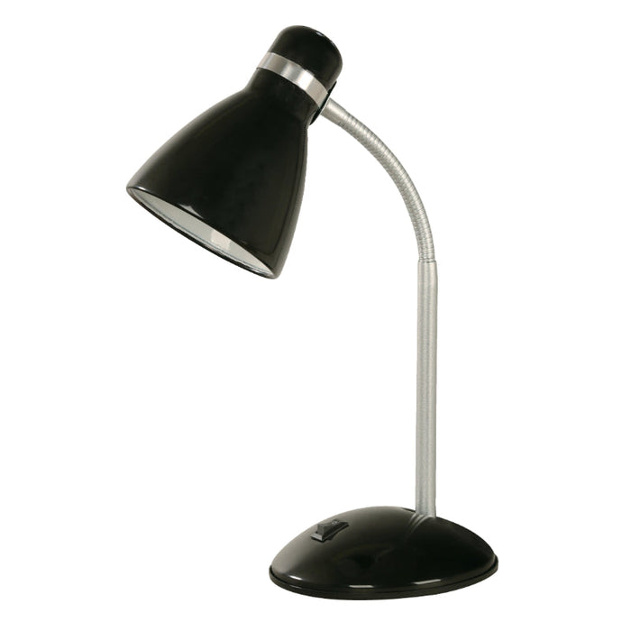 LAMP. ESCRITORIO NEGRO 1L E27 40W