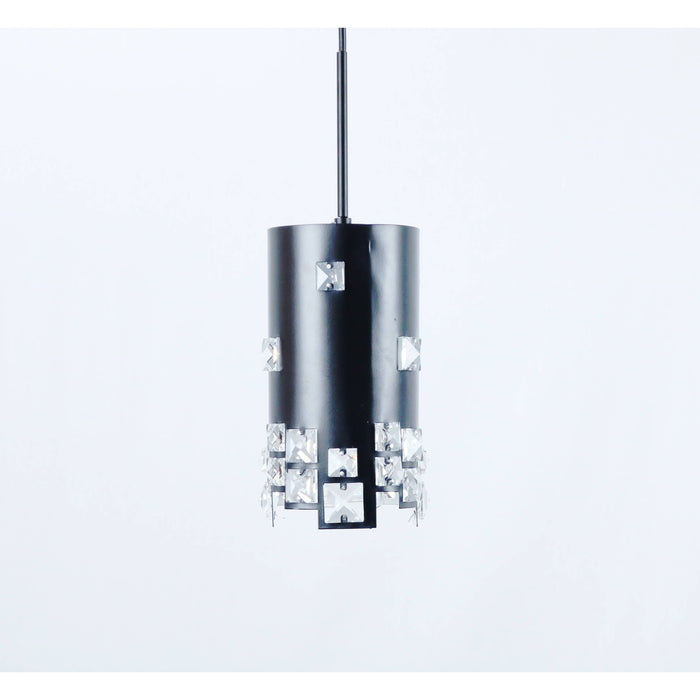 Lámpara Techo Negro 1L E27 60W N/B