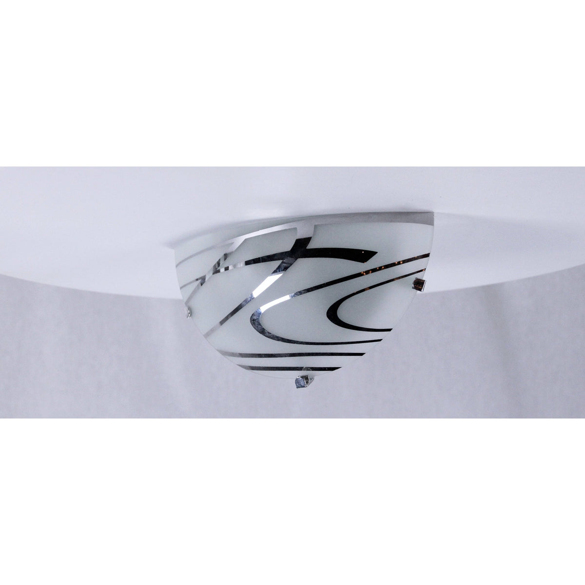 LAMP. PARED BLANCO CROMO 1L E27 60W