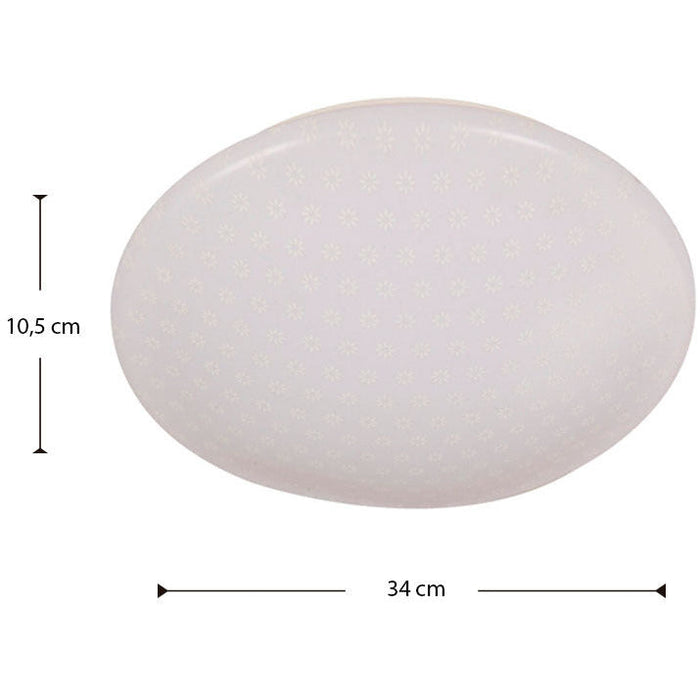 LAMP. LED TECHO BLANCO 1L 18W 100-265V 6500K
