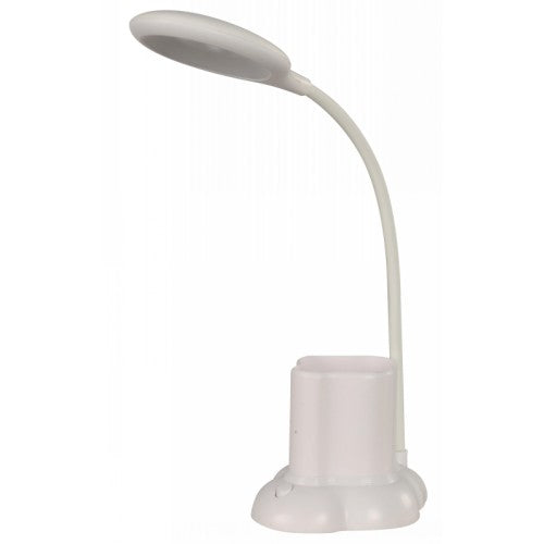 LAMP. LED ESCRITORIO BLANCO 1L 3W 5V 6000K