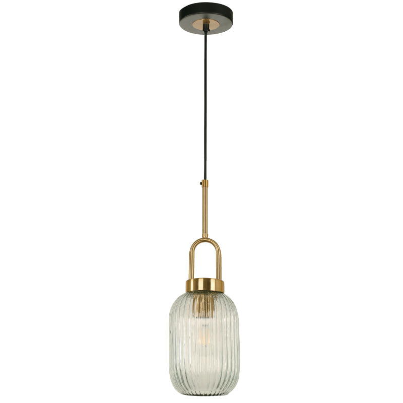 LAMP. COLGANTE NEGRO 1L E27 60W