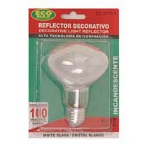 BOMBILLO INCANDESCENTE R80 E27 100W BLANCO FROSTEDED