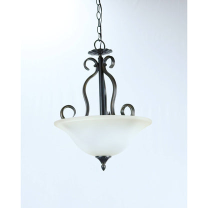 LAMP. TECHO OXIDO 3L E27 60W