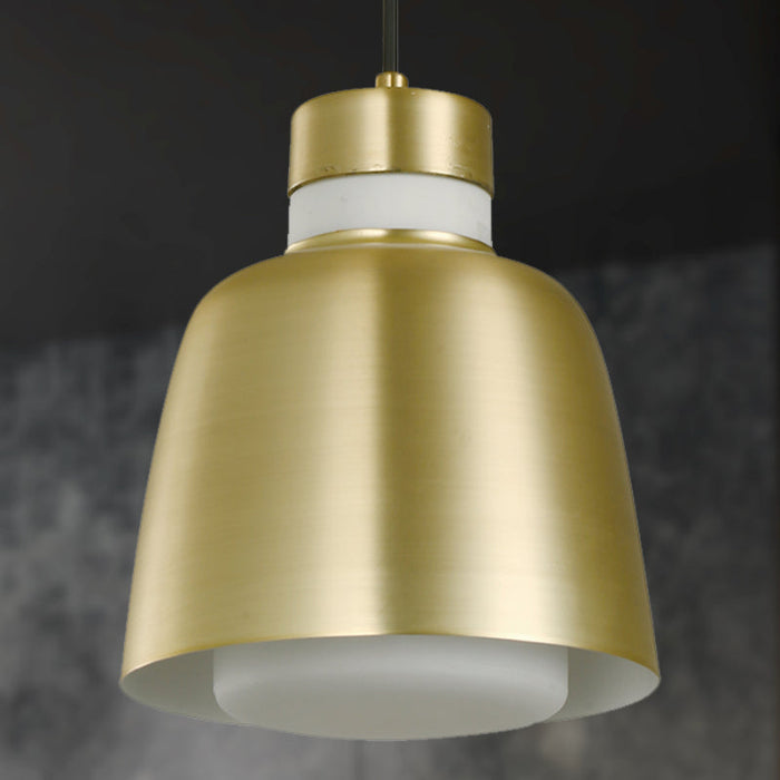 Lámpara Colgante Dorado 1L E27 60W
