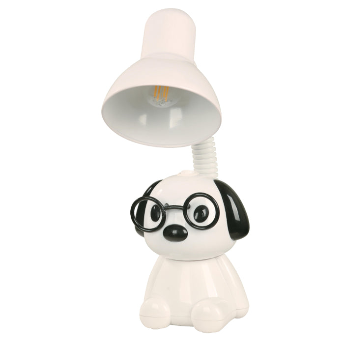 LAMP. ESCRITORIO BLANCO 1L E27 40W