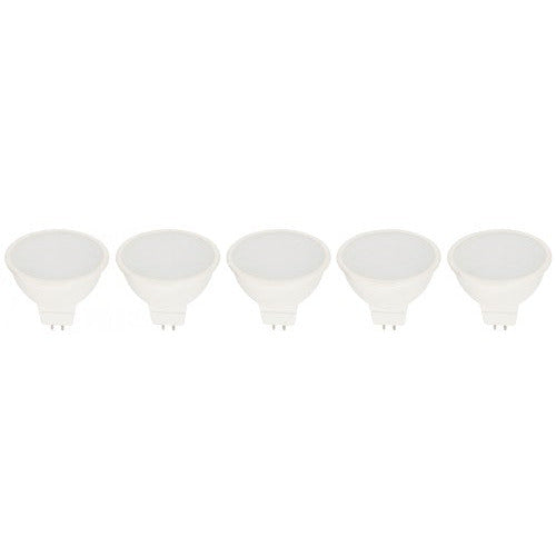 BOMBILLO LED MR16 G5.3 3W 85-265V 3000K (5 PIEZAS)