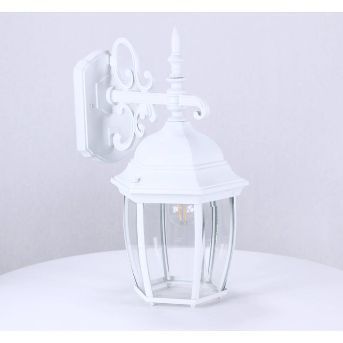 LAMP. EXT. PARED BLANCO 1L E27 100W