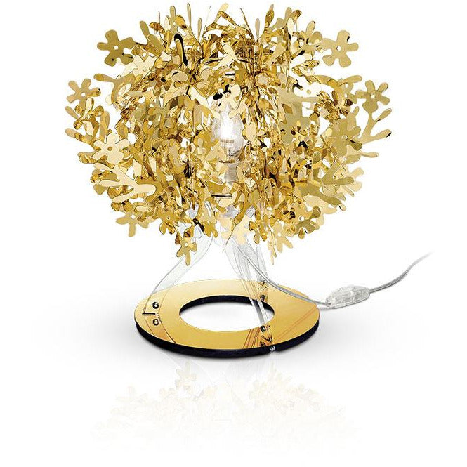 LAMP. MESA FIORELLINA DORADO 1L E14 6W