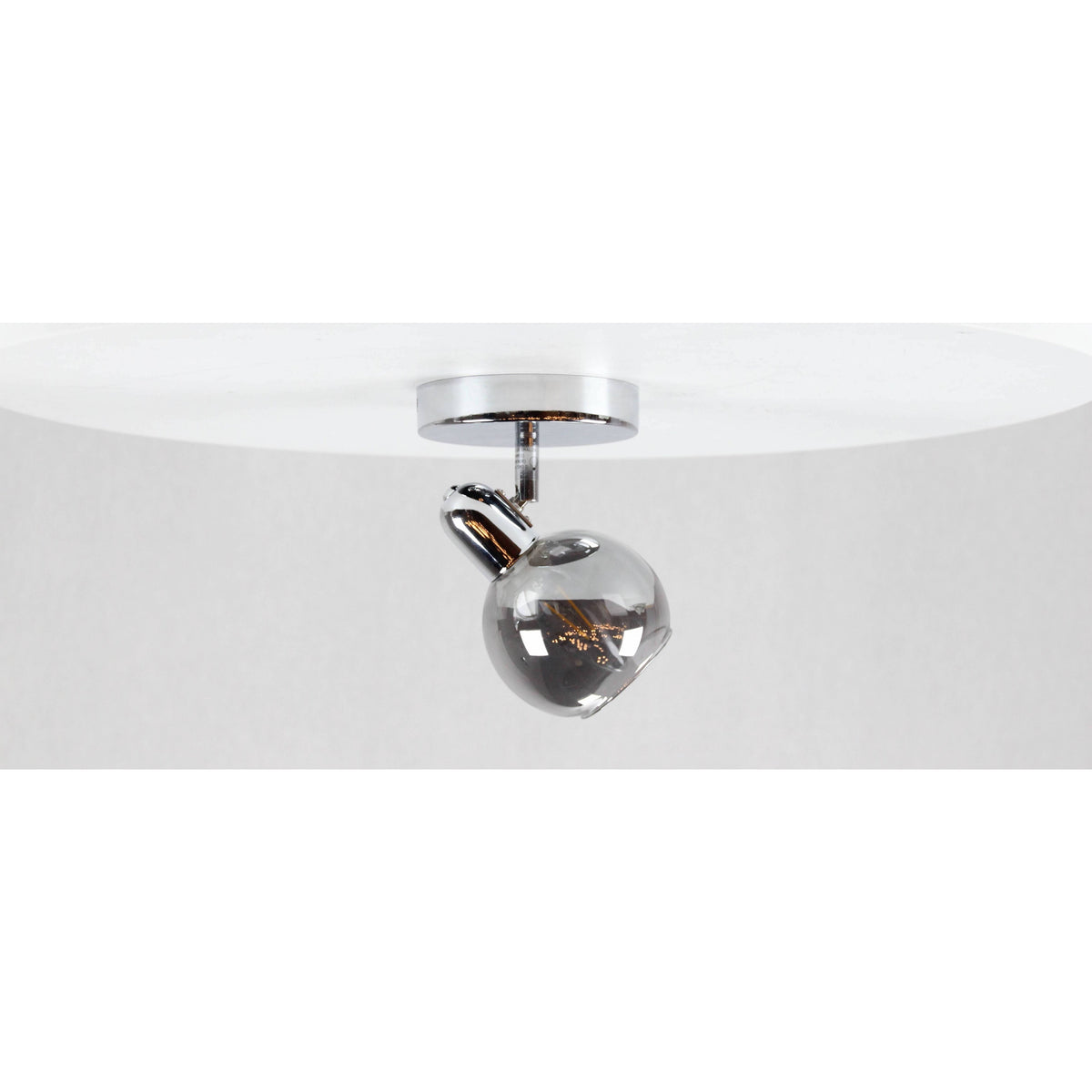 LAMP. TECHO REFLECTORA CROMO 1L E14 40W