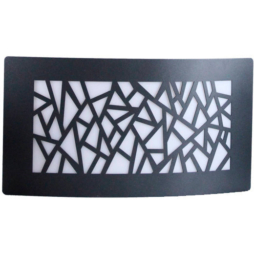 LAMP. EXT. PARED GRIS 1L E27 40W