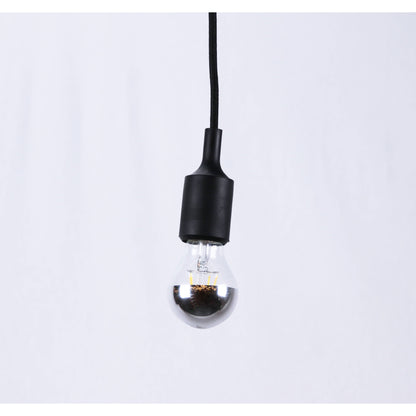 LAMP. COLGANTE NEGRO 1L E27 60W