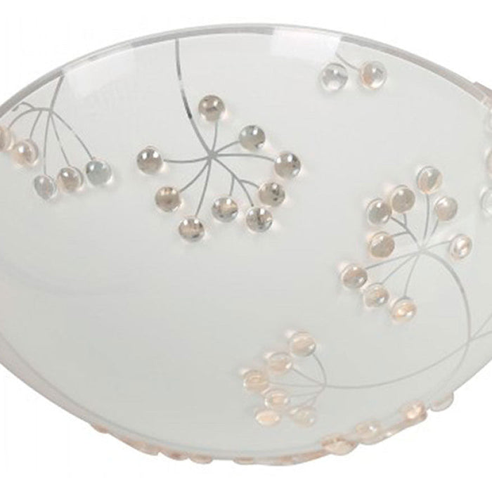 LAMP. TECHO BLANCO 1L E27 60W N/B
