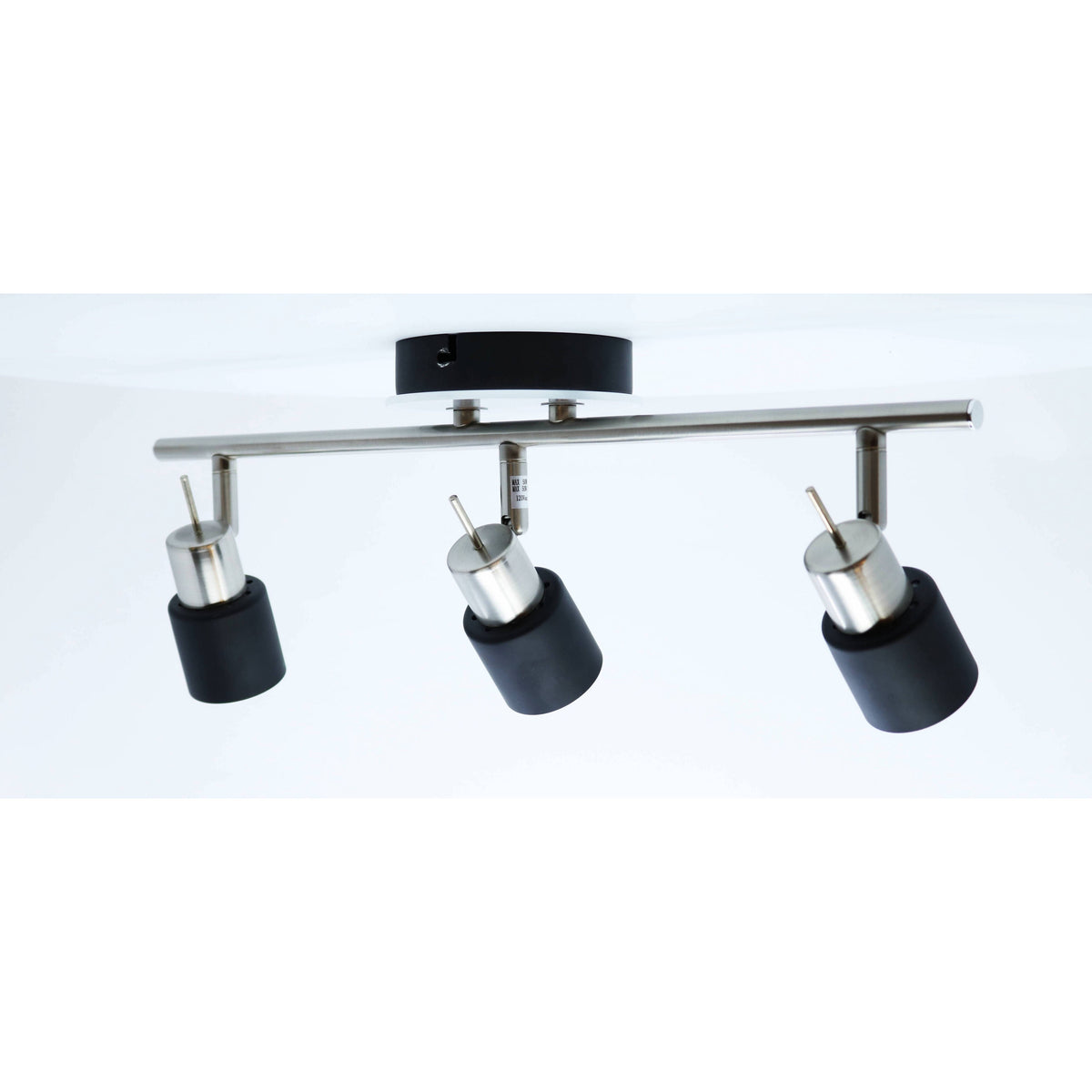 LAMP.TECHO NIQUEL SATINADO 3L GZ10 50W N/B