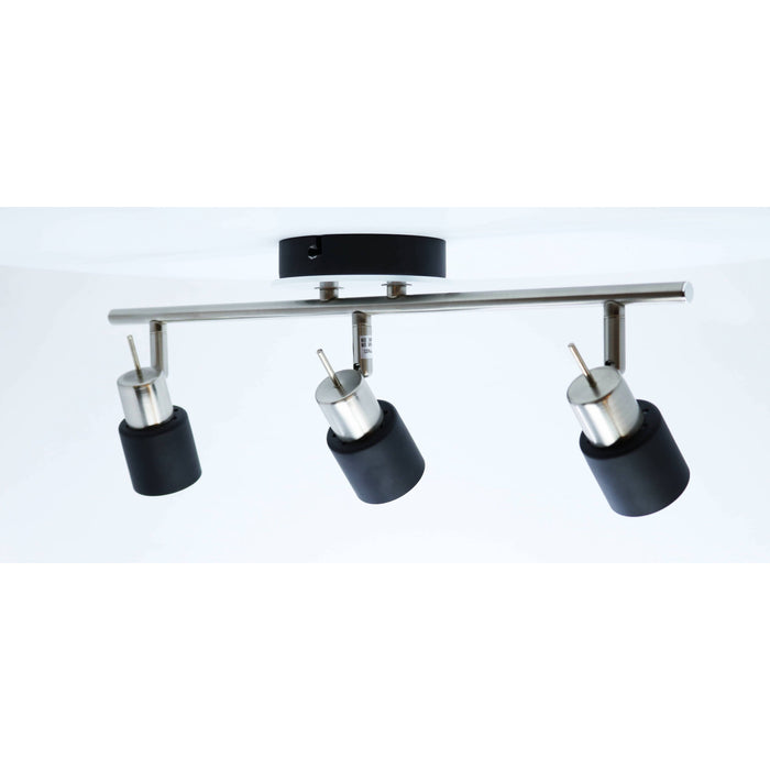 LAMP.TECHO NIQUEL SATINADO 3L GZ10 50W N/B