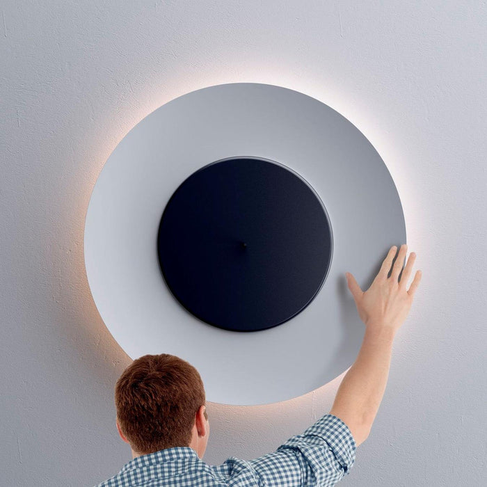 LAMP. PARED COLOR NEGRO 1L 2GX13 55W