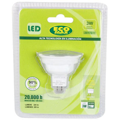 BOMBILLO LED MR16 G5.3 3W 100-240V 3000K
